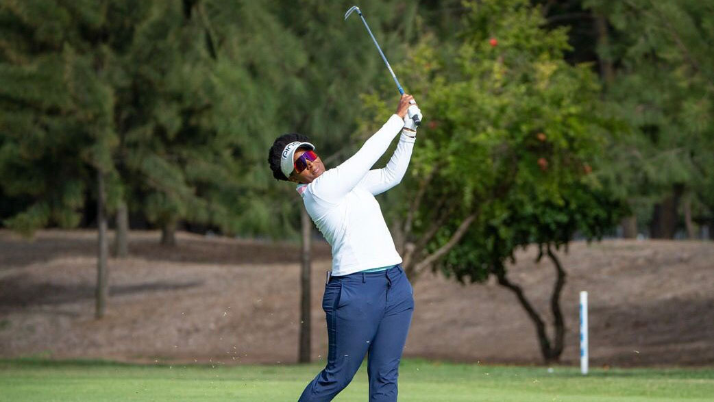 Eswatini professional golfer Nobuhle Dlamini.